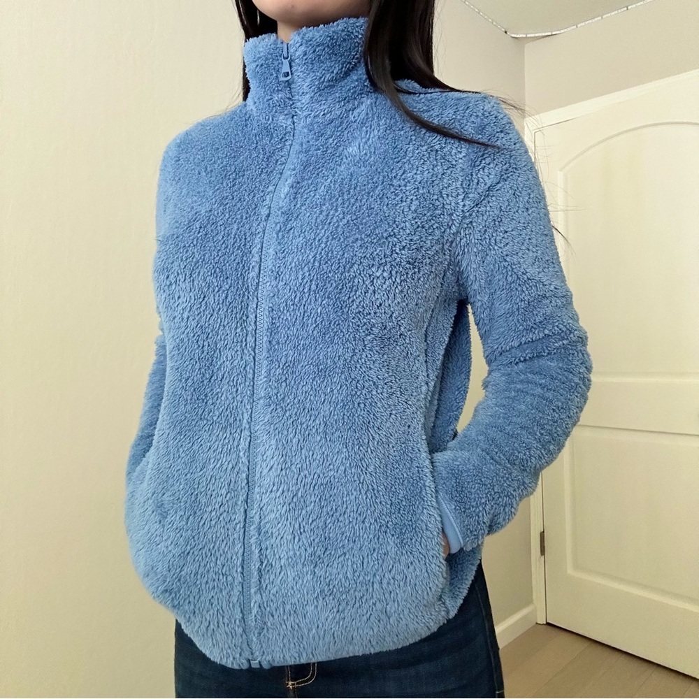 Uniqlo Blue fleece jacket